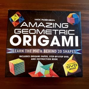 Amazing Geometric Origami Kit by Nick Robinson – NEW